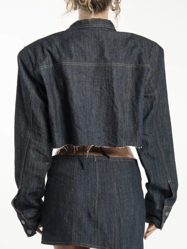 Chaqueta vaquera índigo - Imagen 2