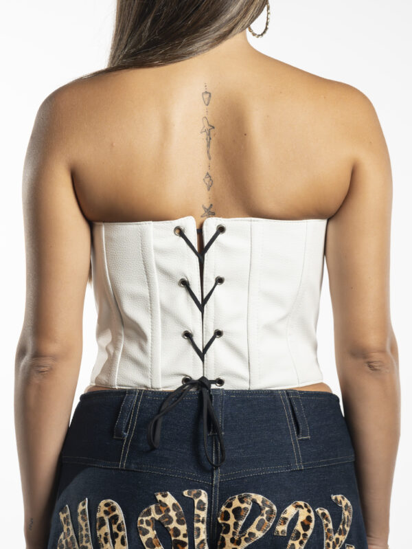 Corset blanco - Imagen 2